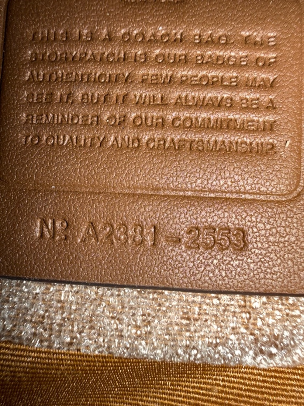 NWT COACH Soft Yellow Katy Satchel - Picture 8 of 8